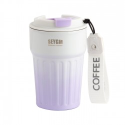 كوب قهوة للسفر - مع تقنية تفريغ الهواء المزدوج 400 مل 