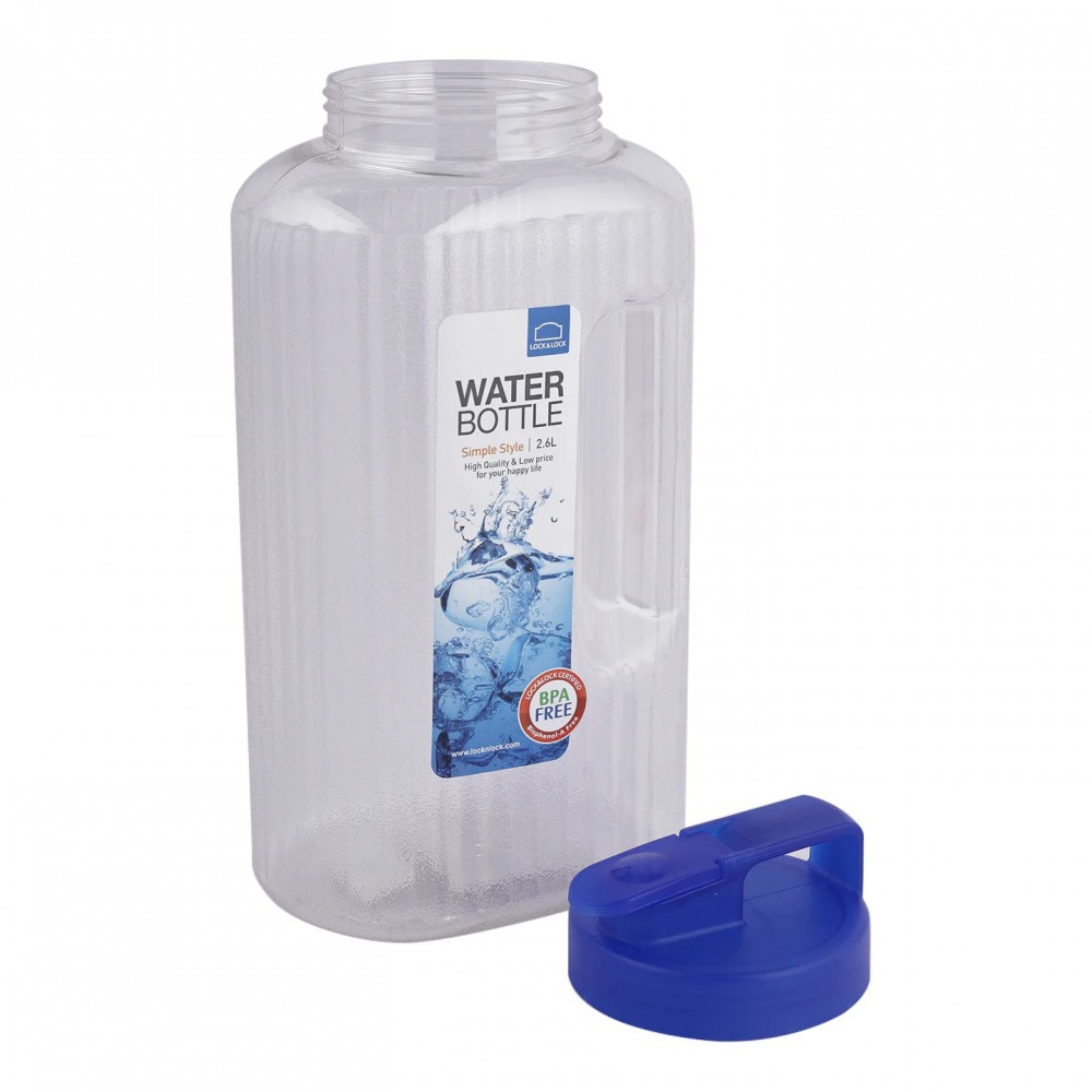قارورة ماء بلاستيك لوك اند لوك ، 2.6 لتر