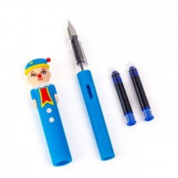 قلم حبر سائل بتصميم فردي كرنفال، يحتوي على حبر مننفصل 2 حبة