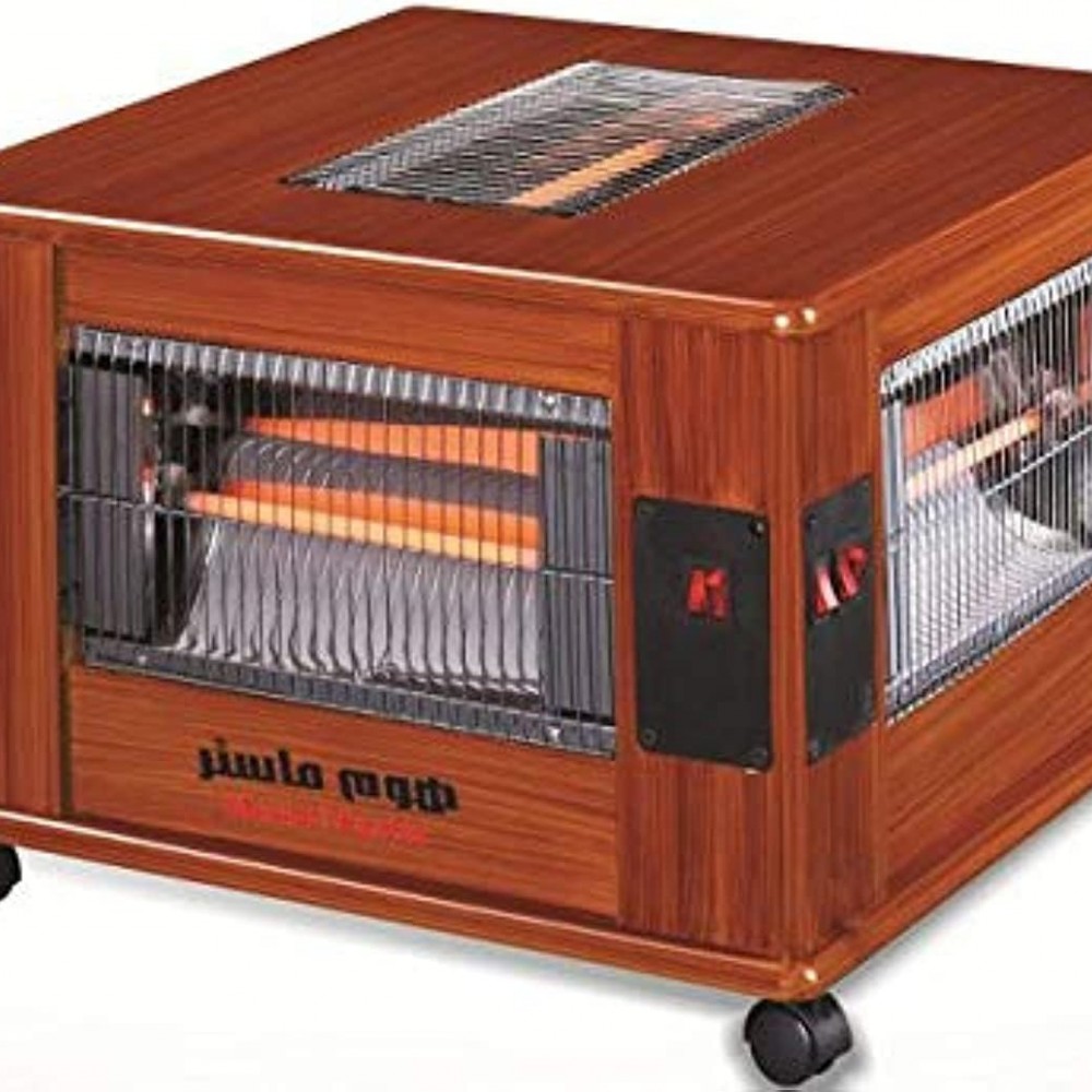 دفاية كهربائية من 5 جوانب مدفئة الخشب الكلاسيكية هوم ماستر ، HM-640