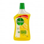 ديتول 3X منظف أرضيات فعال ضد البكتيريا برائحة الليمون 900  مل