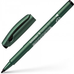 قلم شنايدر توب رايتر 157 فايبر 8 مم، أسود، (115703)، الكاتب الأعلى 